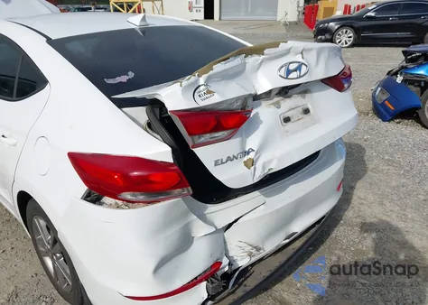 2018 Hyundai Elantra Sel from USA, damaged, VIN 5NPD84LFXJH358955